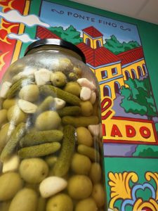 Mixed Olives with Gherkins and garlic  ~200g