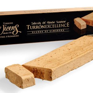 Turron de Jijona Vicens Excellence- Soft almond and honey nougat -